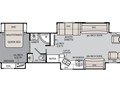 2011 Holiday Rambler Ambassador 40PBQ Floorplan