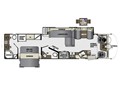 2018 Forest River Georgetown XL 369 DS  Floorplan