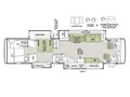 2014 Tiffin Allegro Bus 40QBP Floorplan