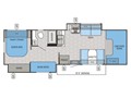 2013 Jayco Redhawk 31XL Floorplan