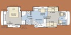 2008 Monaco Camelot 42PDQ Floorplan
