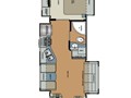 2017 Forest River Berkshire 34QS Floorplan
