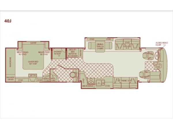 2005 American Coach American Tradition 40J - 024