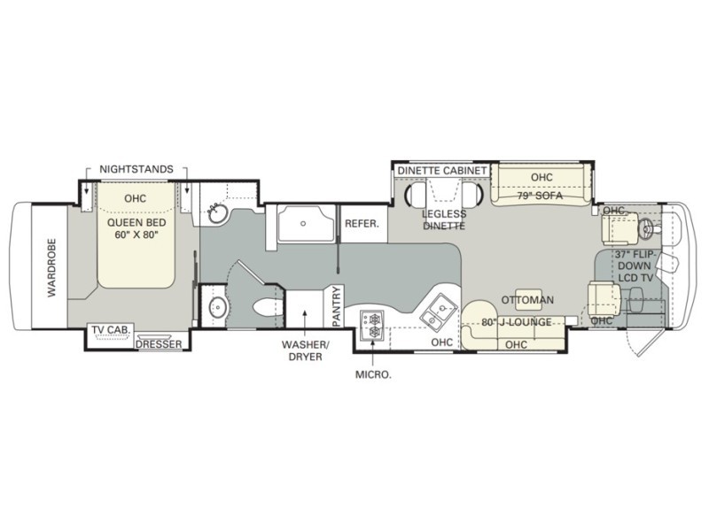 2004 Monaco Signature Floorplan