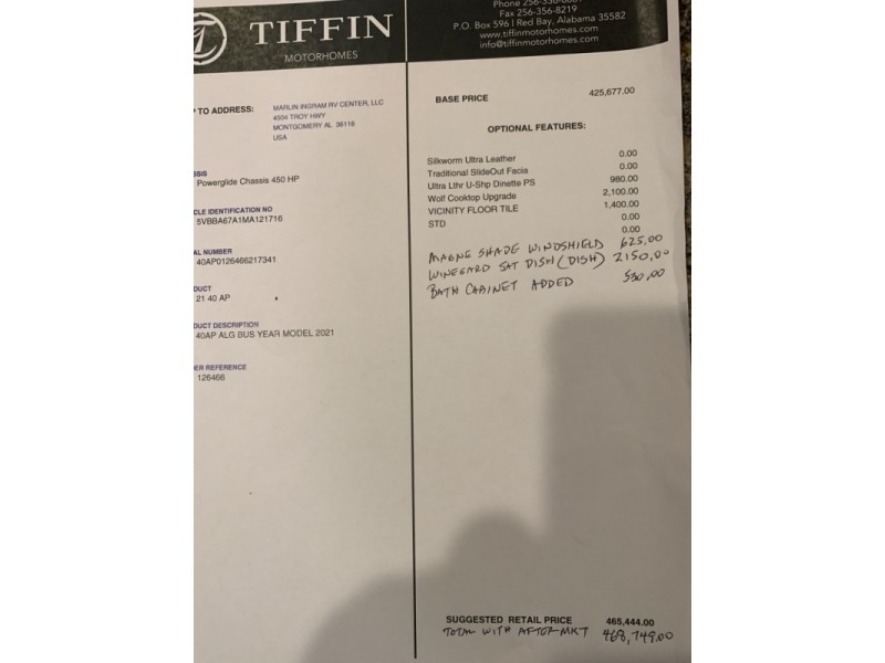 2021 Tiffin Allegro Bus 40AP - 003