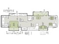 2021 Tiffin Allegro Bus 40AP Floorplan