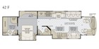 2008 American Eagle 42F Floorplan