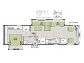 2015 Tiffin Allegro Open Road 31SA Floorplan