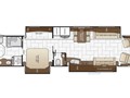 2017 Newmar London Aire 4519  Floor Plan